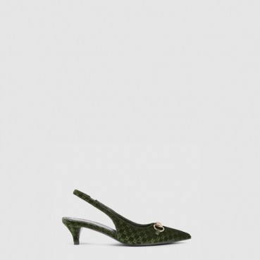 구찌 여성 홀스빗 슬링백 펌프스 - Gucci Womens Horsebit Slingback Pumps 