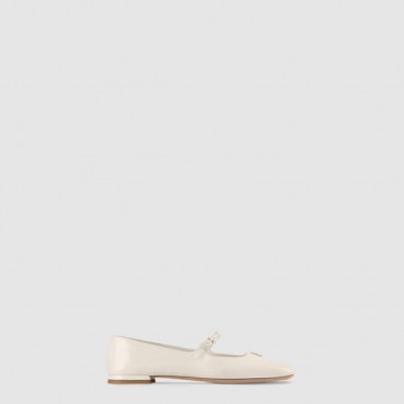 루이비통 여성 스윙 메리 제인 펌프스 - Louis Vuitton Swing Flat Mary Jane Ballerina 