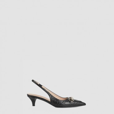 구찌 여성 홀스빗 슬링백 펌프스 - Gucci Womens Horsebit Slingback Pumps 