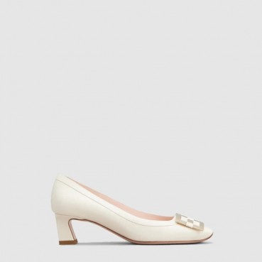 로저비비에 여성 트럼펫 가죽 펌프스 - Roger Vivier Womens Trumpet Leather Pumps 