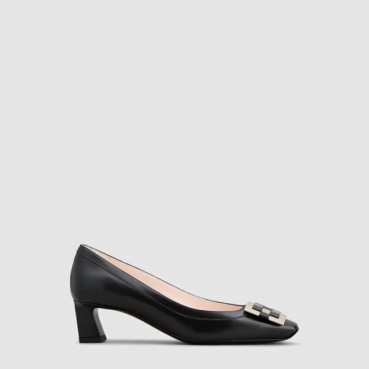 로저비비에 여성 트럼펫 가죽 펌프스 - Roger Vivier Womens Trumpet Leather Pumps 