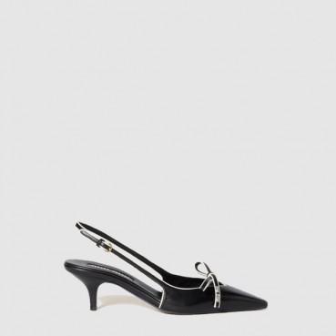 미우미우 여성 나파 가죽 슬링백 펌프스 - Miumiu Womens Nappa Slingback Pumps 