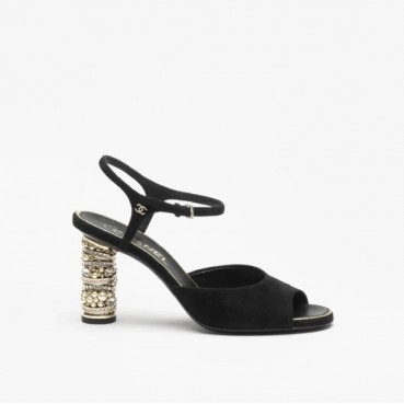 샤넬 여성 미들힐 슬링백 - Chanel Womens Middle Heel Slingback 