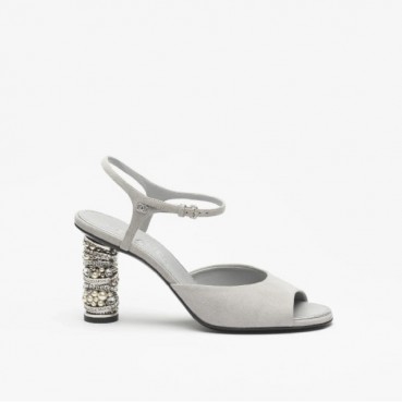 샤넬 여성 미들힐 슬링백 - Chanel Womens Middle Heel Slingback 