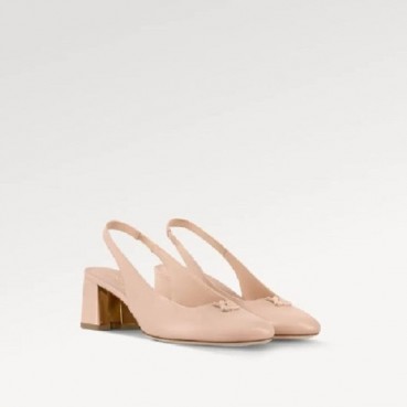 루이비통 여성 스윙 슬링백 펌프스 - Louis vuitton Womens Swing Slingback pumps 