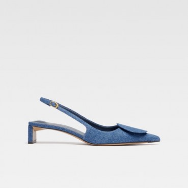 자크뮈스 여성 로우 두엘로 슬링백 - Jacquemus Womens The low Duelo Slingbacks 