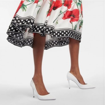 돌체앤가바나 여성 화이트 펌프스 - Dolce&Gabbana Womens White Pumps 
