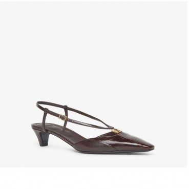 펜디 여성 브라운 슬링백 - Fendi Womens Brown Slingback 