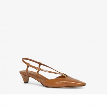펜디 여성 탄 슬링백 - Fendi Womens Tan Slingback 