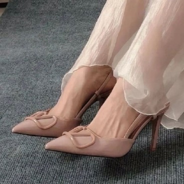 발렌티노 여성 베이지 누드 슬링백 - Valentino Womens Beige Nude Sandals 