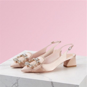 로저비비에 여성 베이지 슬링백 - Roger Vivier Womens Beige Sandals 