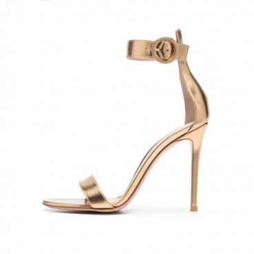 지안비토로씨 여성 골드 하이힐 - Gianvito rossi Womens Gold High