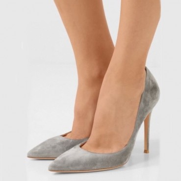 지안비토로씨 여성 그레이 하이힐 - Gianvito rossi Womens Gray High