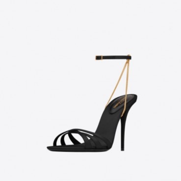 입생로랑 여성 블랙 하이힐 - Saint Laurent Womens Black High