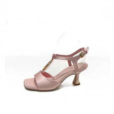 루이비통 여성 핑크 하이힐 - Louis vuitton Womens Pink High