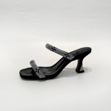루이비통 여성 블랙 하이힐 - Louis vuitton Womens Black High