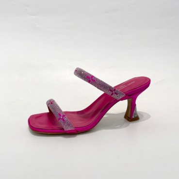 루이비통 여성 핑크 하이힐 - Louis vuitton Womens Pink High