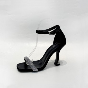 루이비통 여성 블랙 하이힐 - Louis vuitton Womens Black High