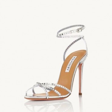 아쿠아주라 여성 화이트 하이힐 - Aquazzura Womens White High