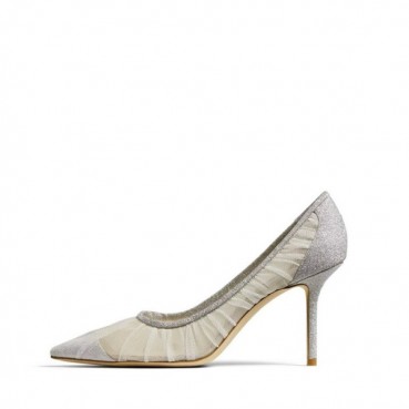 지미츄 여성 실버 펌프스 - Jimmy Choo Womens Silver Pumps 