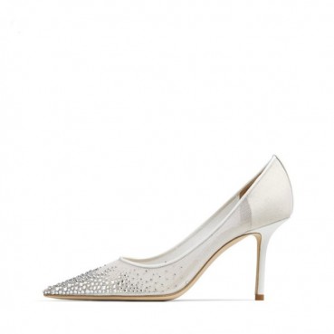 지미츄 여성 실버 펌프스 - Jimmy Choo Womens Silver Pumps 