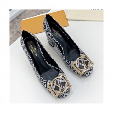 Louis Vuitton 2021 Women's Leather High Heel,LOUS1978 - 루이비통 2021 여성용 레더 하이힐,Size(225