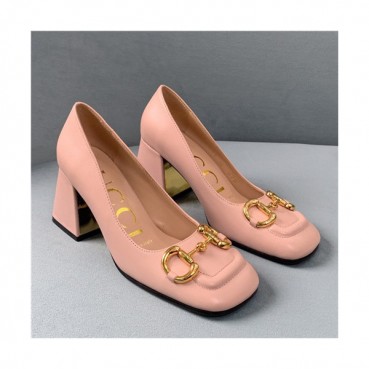 Gucci 2021 Women's Leather High Heel - 구찌 2021 여성용 레더 하이힐,Size(225