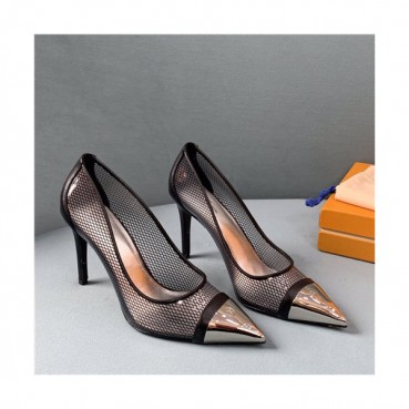 Louis Viutton 2021 Women's Leather High Heel - 루이비통 2021 여성용 레더 하이힐,Size(225