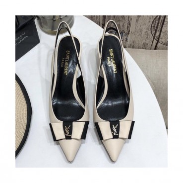 Saint Laurent 2021 Women's Leather High Heel Sandal - 입생로랑 2021 여성용 레거 하이힐 생들,Size(225