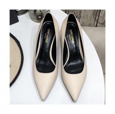 Saint Laurent 2021 Women's Leather High Heel - 입생로랑 2021 여성용 레더 하이힐,SiE(225