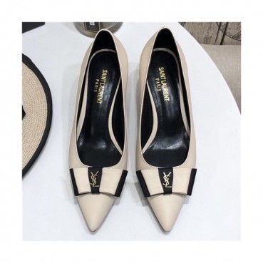 Saint Laurent 2021 Women's Leather High Heel - 입생로랑 2021 여성용 레더 하이힐,SiE(225