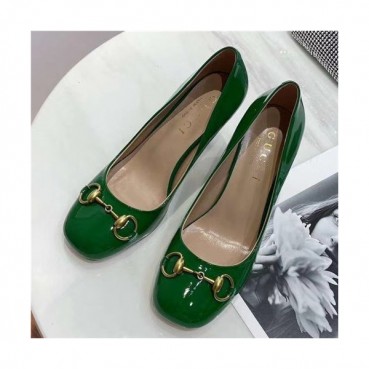 Gucci 2020 Women's Leather High Heel - 구찌 2020 여성용 레더 하이힐,Size(225
