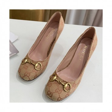 Gucci 2020 Women's Leather High Heel - 구찌 2020 여성용 레더 하이힐,Size(225