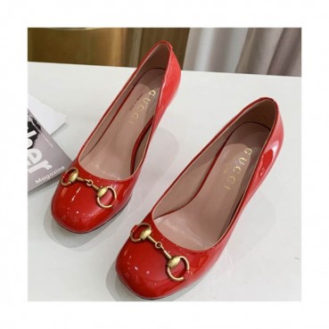 Gucci 2020 Women's Leather High Heel - 구찌 2020 여성용 레더 하이힐,Size(225