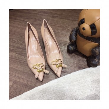 Louis Vuitton 2020 Women's Leather High Heel - 루이비통 2020 여성용 레더 하이힐,Size(225
