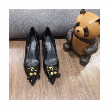 Louis Vuitton 2020 Women's Leather High Heel - 루이비통 2020 여성용 레더 하이힐,Size(225