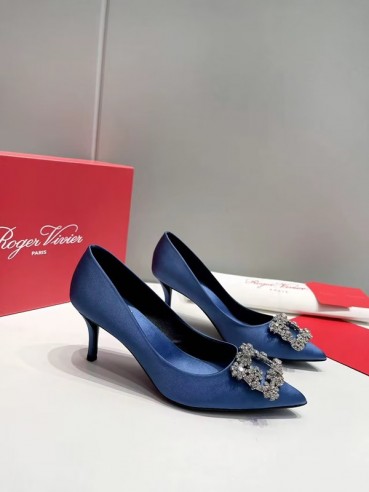 Rogger Vivier 2023 Women High Heel Shoes - 로저비비에 2023 여성용 하이힐 슈즈, RVS0153, Size(225
