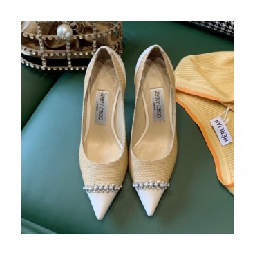 Jimmy Choo 2020 Ladies Leather High Heel - 지미츄 2020 여성용 레더 하이힐, JIMS0082.Size(225 