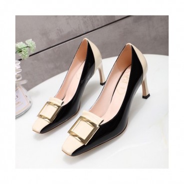 Roger Vivier 2019 Ladies Leather High Heel Pumps - 로저비비에 2019 여성용 하이힐 펌프스 RVS0136.Size(225 