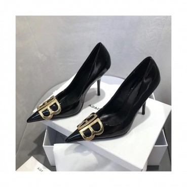Balenciaga 2019 Ladies Leather Pumps High Heel - 발렌시아가 2019 여성용 레더 펌프스 하이힐 BALS0052.Size(225 