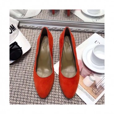 Hermes 2019 Ladies Suede Pumps Middle Heel - 에르메스 2019 여성용 스웨이드 펌프스 미들힐 HERS0217,Size(225 