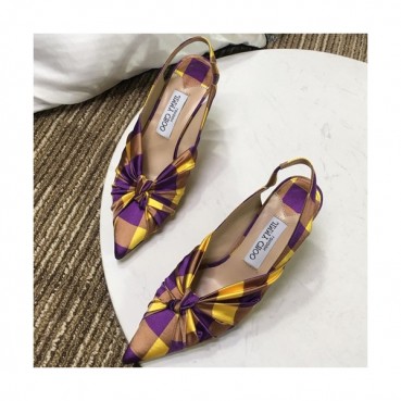 Jimmy Choo 2019 Ladies High Heel Slingback - 지미츄 2019 여성용 하이힐 슬링백, JIMS0059.Size(225 