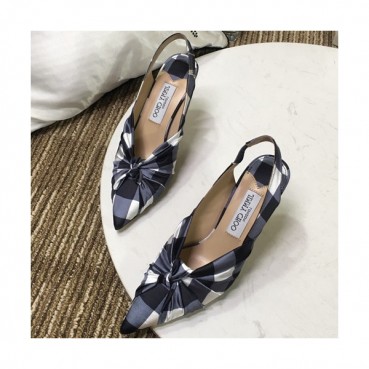 Jimmy Choo 2019 Ladies High Heel Slingback - 지미츄 2019 여성용 하이힐 슬링백, JIMS0058.Size(225 