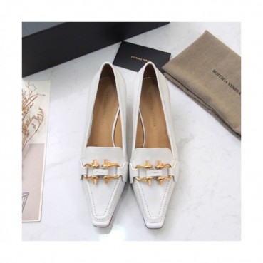 Bottega Veneta 2019 Ladies Leather Pumps Middle Heel - 보테가베네타 2019 여성용 레더 펌프스 미들힐 BVS0035,Size(225 