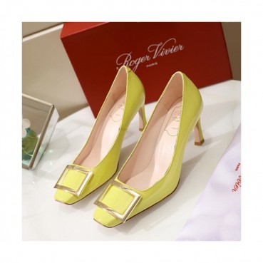 Roger Vivier 2019 Ladies Leather  Pumps High Heel - 로저비비에 2019 여성용 펌프스 하이힐 RVS0065.Size(225 