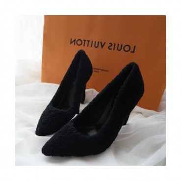 Louis Vuitton 2019 Ladies Wool Pumps High Heel - 루이비통 2019 여성용 울 펌프스 하이힐 LOUS0168.Size(225 