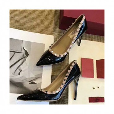 Valentino 2019 Ladies Leather Pumps High Heel - 발렌티노 2019 여성용 레더 펌프스 하이힐 VTS0043.Size(220 