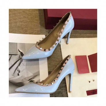 Valentino 2019 Ladies Leather Pumps High Heel - 발렌티노 2019 여성용 레더 펌프스 하이힐 VTS0042.Size(220 