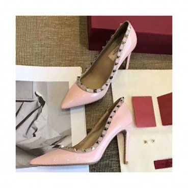 Valentino 2019 Ladies Leather Pumps High Heel - 발렌티노 2019 여성용 레더 펌프스 하이힐 VTS0041.Size(220 
