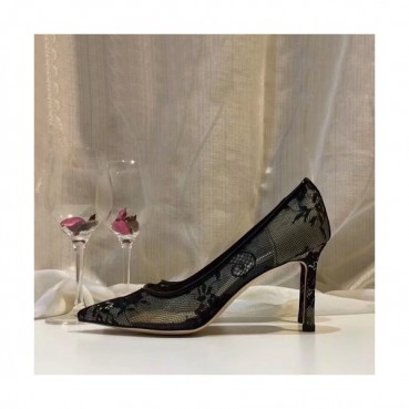 Jimmy Choo 2019 Ladies Lace Pumps High Heel - 지미츄 2019 여성용 레이스 펌프스 하이힐 ,JIMS0050.Size(215 